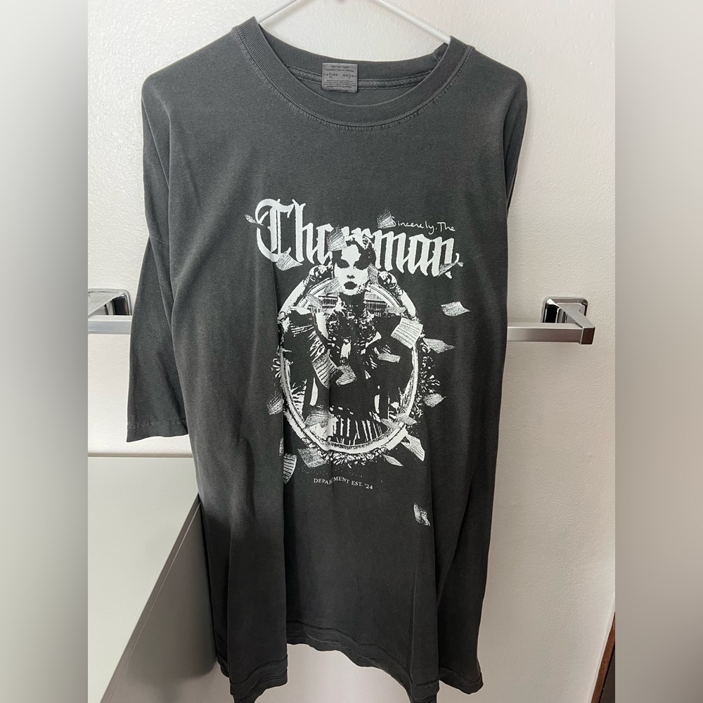 NWOT Taylor Swift shirt “Sincerely, the Chairman”  @thewonderstudioco